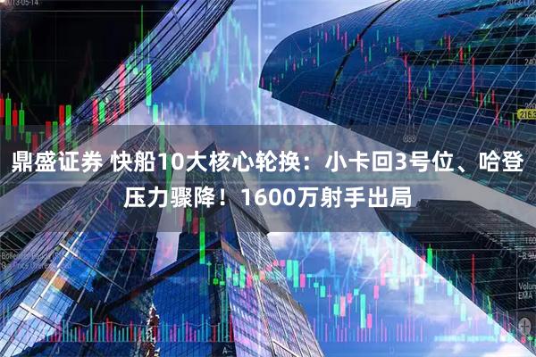 鼎盛证券 快船10大核心轮换：小卡回3号位、哈登压力骤降！1600万射手出局