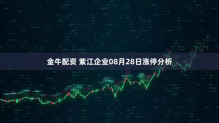 金牛配资 紫江企业08月28日涨停分析