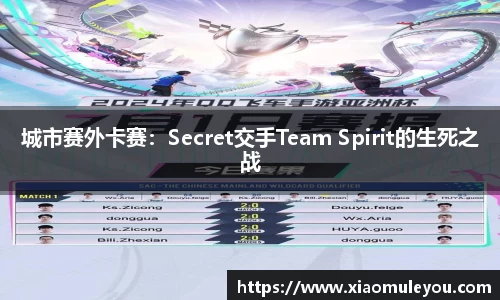 城市赛外卡赛：Secret交手Team Spirit的生死之战